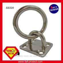 SS320 Marine Deck Hardware Stainless Steel 316 Tie Ring Plates